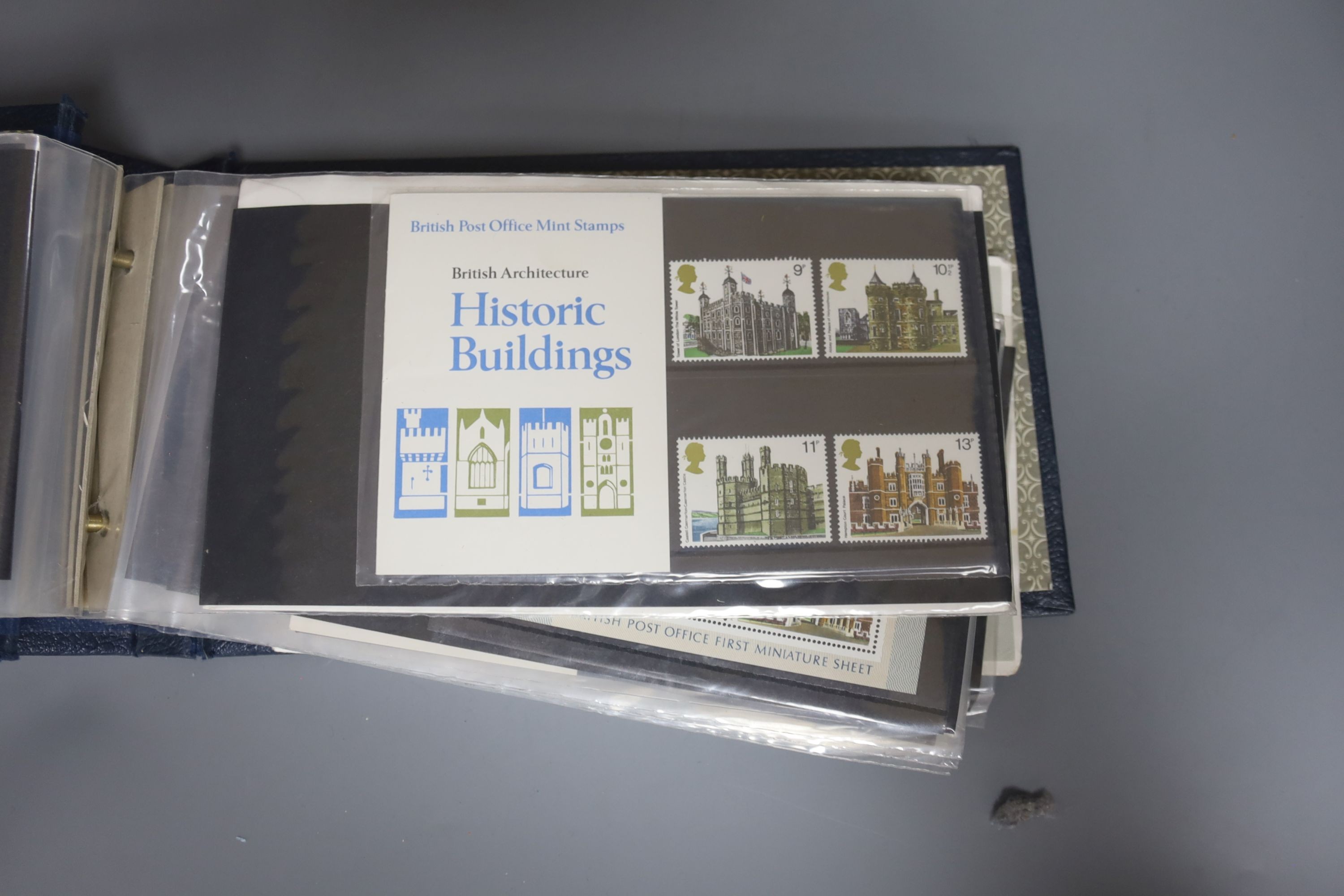 Great Britain presentation packs, First day covers and mint sets mostly 1970s-1980s